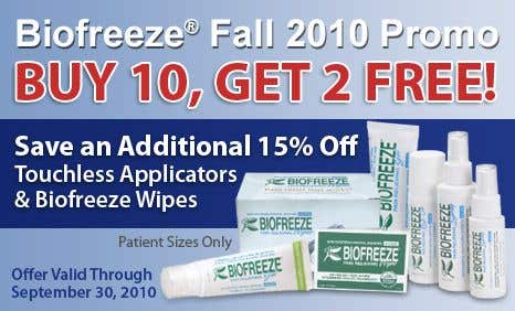 Biofreeze Promo