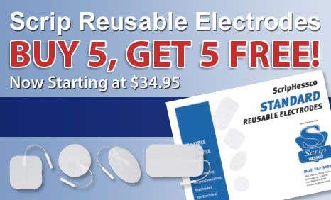 Scrip Reusable Electrodes