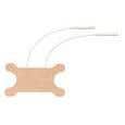 Freedom Stim Tan Foam 2" X 3.5" Butterfly W/ Lead