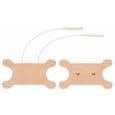 Freedom Stim Tan 2" X 3.5" Butterfly With Snap