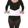 3250 Back Supp Blk XL Durafoam-Front