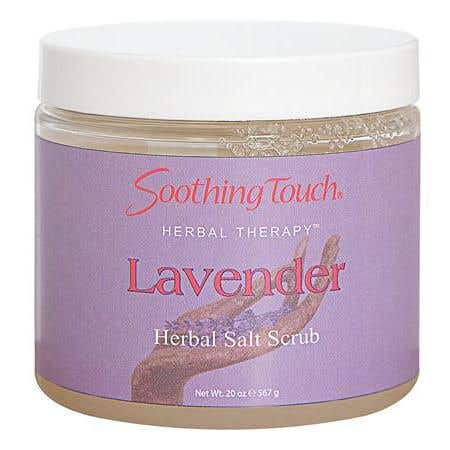 Soothing Touch Salt Scrub 20oz Lavender