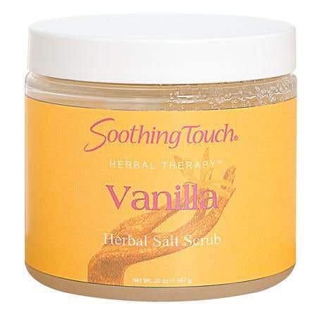Soothing Touch Salt Scrub 20oz Vanilla