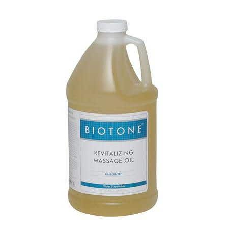 BIOTONE® Revitalizing Massage Oil™l Unscented, 1/2 Gallon