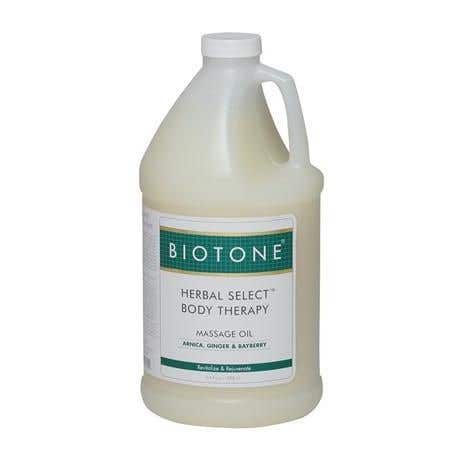BIOTONE® Herbal Select® Body Massage Oil, 1/2 Gallon