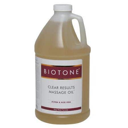 Biotone Clear Results Massage Oil 1 Gallon