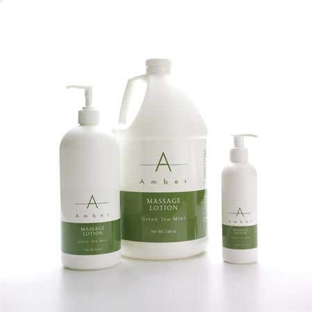 Amber Green Tea Mint Massage Lotion