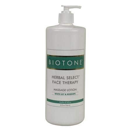 BIOTONE® Herbal Select® Massage Lotion Face, 32 oz With Pump