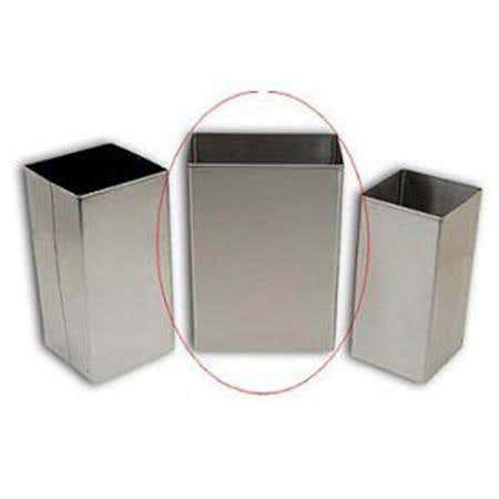 Standard Stainless Steel Waste Receptacle, 64 Qt
