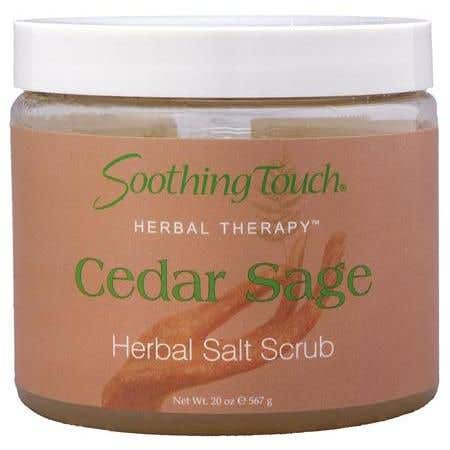 Soothing Touch Cedar Sage Salt Scrub 20oz