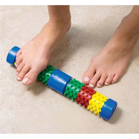 Foot Log Roller With Card And Booklet