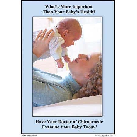 Baby's Health Poster, 18"X24", Laminated