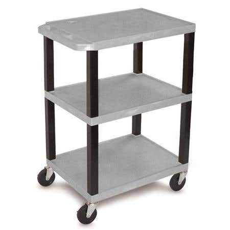 34" Shelf Cart - Gray