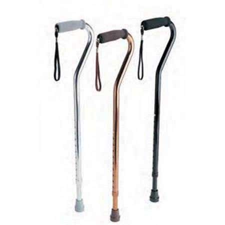 Aluminum Cane With Offset Handle