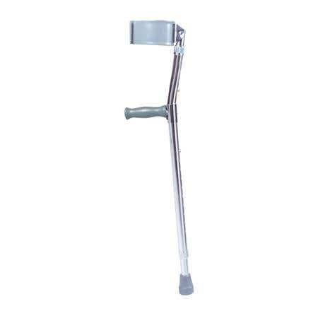 Drive Steel Forearm Crutches, Adult 5'0"- 6'2"