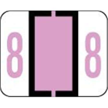 Label '8' Lavendr Tab/Smead Bccrn Match 500/Pk