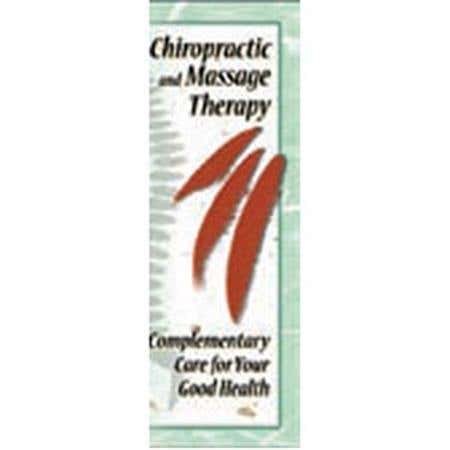 Chiropractic &amp; Massage Brochure 25 Pack