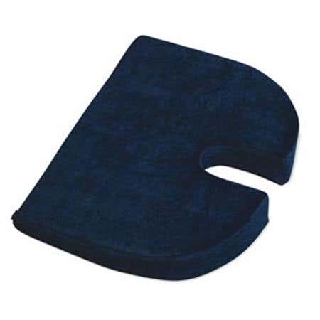 RelaxoBak Covered Comfort Cushion - Dark Blue