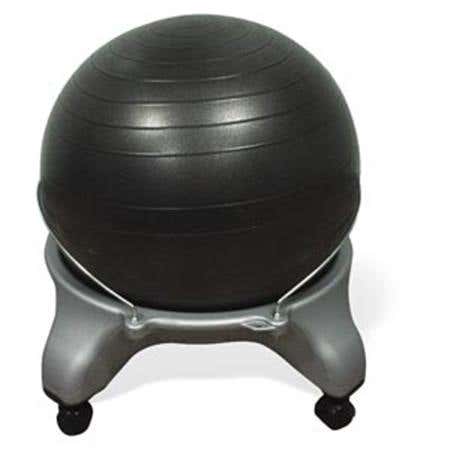 Cando Exercise Ball Chair W/Locking Castors