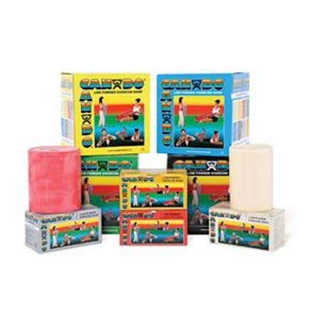 Cando Exercise Band, 6Yd Strips, 12/Pk