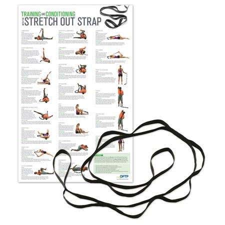 Xl Stretch Out Strap With Training Poster