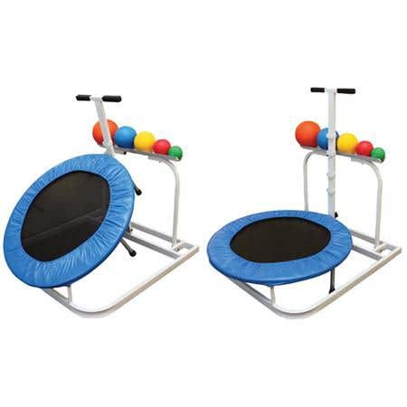 Ideal Rebounder Set - Incl Storage Rack &amp; Balls