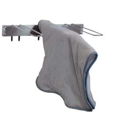 Wall Mounted Stainless Steel Drying Rack, 3 Bracket