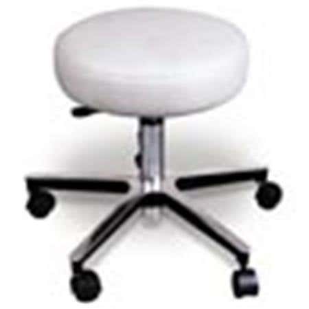 Deluxe Chrome Pneumatic Stool, 19"-26" Height