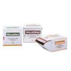 Millennia Acupuncture Needles .22Mm, #34, 2"