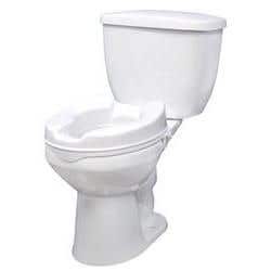 Drive Raised Toilet Seat, 6" Without Lid