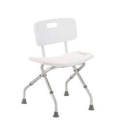 Folding Bath Bench With Back