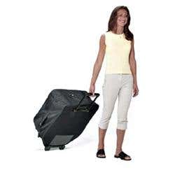 Earthlite Avila Soft Carry Case With Wheels Black