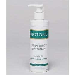 Herbal Select Body Massage Oil, 8 Oz With Pump