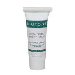 BIOTONE® Herbal Select® Body Massage Creme, 7 oz Refillable