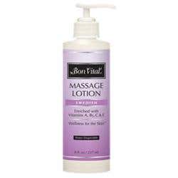 Bon Vital Swedish Massage Lotion 8 Oz
