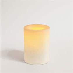 Flameless Wax Candles 4"