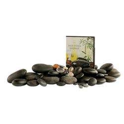 Deluxe Hot Stone Set With Chakra