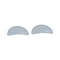 Marble Crescent Eye Stones, Pair