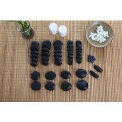 Stone Massage 50Pc Set W/Dvd &amp; 6Qt Warmer