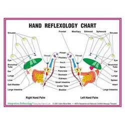 8.5" X 11" Hand Chart