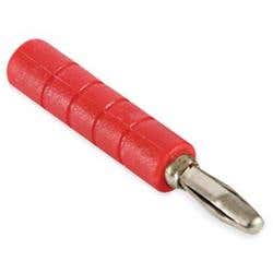 Pin To Banana Adapter, Red