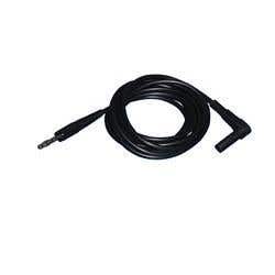 Cord Amrex Single Banana To 90Deg Banana Black