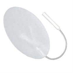 Scrip Reusable Electrodes 1.5" X 2.5" Oval 4/Pkg