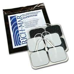 RichMar Super Stim Cloth Electrodes with Silver Matrix 4/Pack