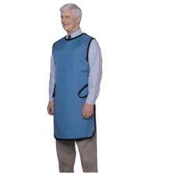 Lead Apron W/ Velcro Close Large Navy Blue