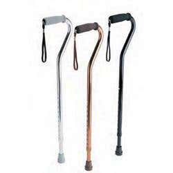 Aluminum Cane With Offset Handle