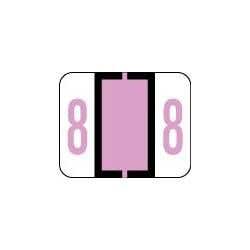 Label '8' Lavendr Tab/Smead Bccrn Match 500/Pk