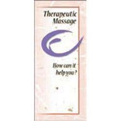 Therapeutic Massage Brochure 25 Pack