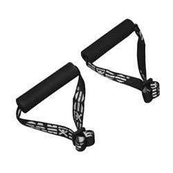 Cando Adjustable Foam Handles For Band Tubing Pair