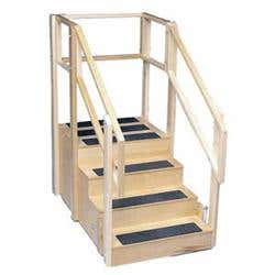 Straight Platform Training Stairs